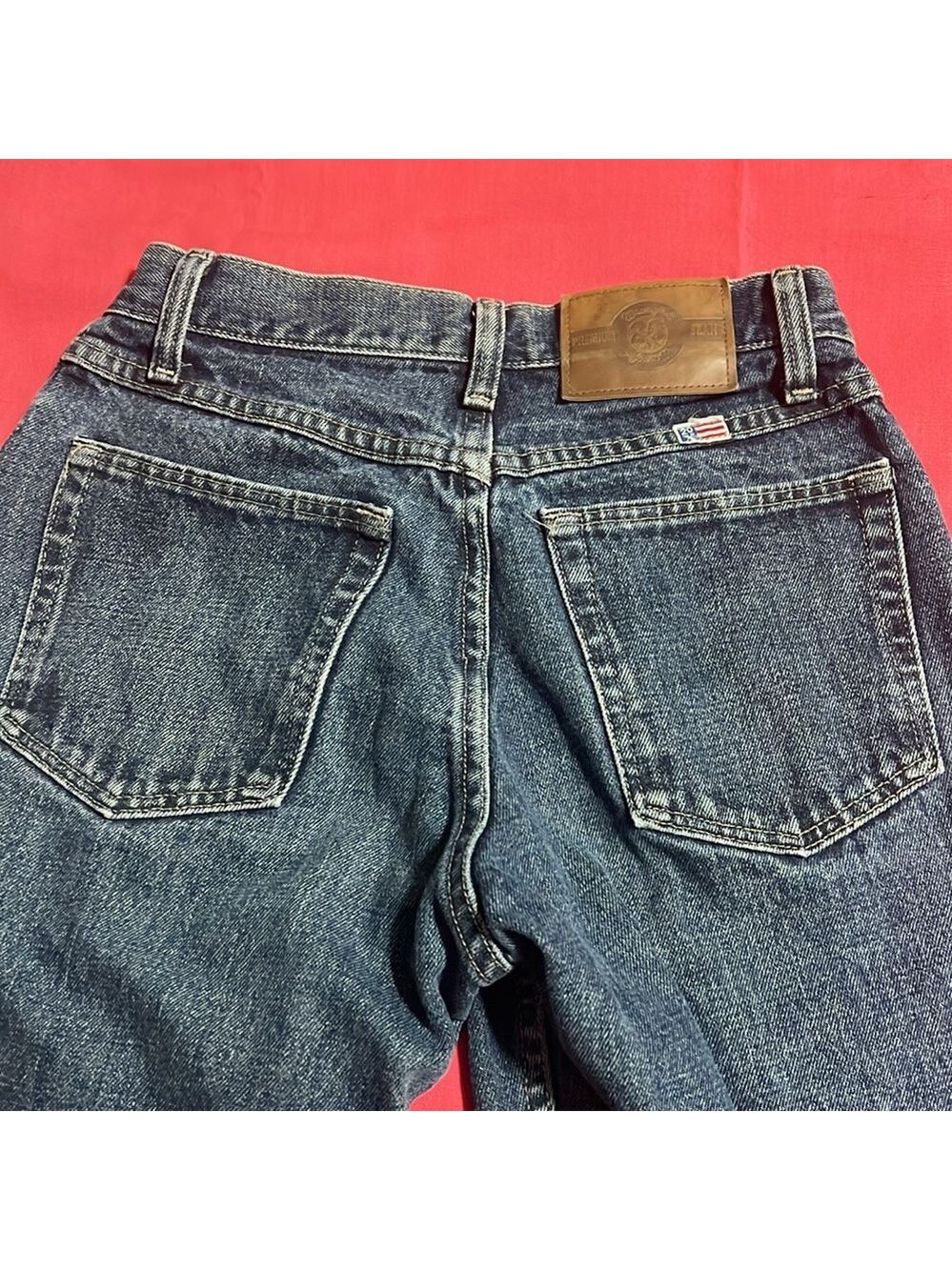 Wrangler 20x Dark Blue Women’s Denim Jeans. Size 3/4 x 34. - Picture 5 of 7